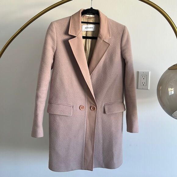 Mauro Grifoni dust pink color coat size S - Picture 1 of 8